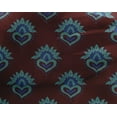 thumbnail image 4 of oneOone Georgette Viscose Fabric Floral Block Print Fabric By The Yard 42 Inch Wide, 4 of 4