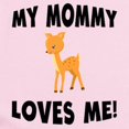 thumbnail image 2 of CafePress - My Mommy Loves Me Deer Body Suit - Baby Light Bodysuit, Size Newborn - 24 Months, 2 of 4
