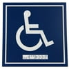 Frost Products Wheelchair Symbol Comes with Braille Emboss