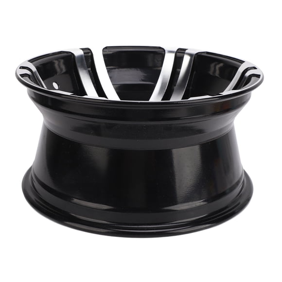 Moyeu de Jante de Roue de 12 Pouces en Alliage d'Aluminium Haute Résistance Application Polyvalente, Durable, Performance Améliorée pour la Plupart des 4 Roues de VR, Karts, Chariots