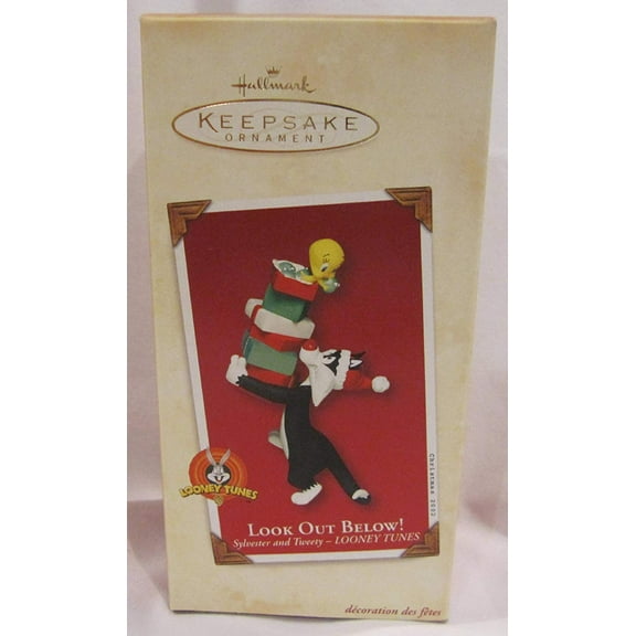 Hallmark Ornament: 2002 Look Out Below! | QX8273 | Looney Tunes