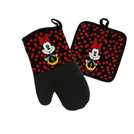 Best Brands Disney Kitchen Accessories, Available in 2pk Mini Oven Mitts and Oven Mitt & Potholder (Best Red Dot For Mini 14)