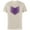 Natural, variant on Hawkeye Series Halftone Purple Arrow - Short Sleeve Cotton T-Shirt for Adults - Customized-White