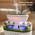 thumbnail image 3 of Rain Diffuser 250ML Essential Oil Diffuser, Cloud Humidifier Rain Water Drip Humidifier with Drip Music Micro Landscape Ultrasonic Diffuser for Bedroom (White), 3 of 6