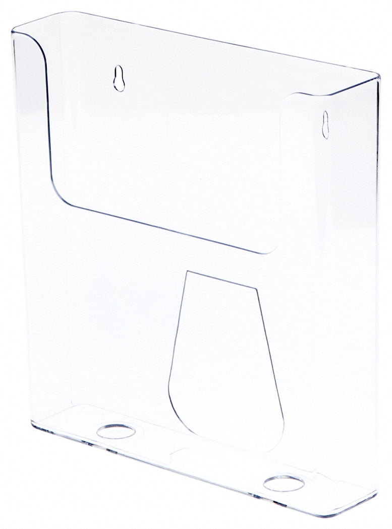 A4 Perspex holder 3 tier Acrylic Document holder freestanding wall mounting 