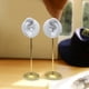 thumbnail image 4 of 2 piezas de soporte de exhibición de aretes con forma de oreja, soporte de ganchos para orejas estables para Blanco, 4 of 7