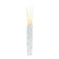 thumbnail image 5 of Leewadee Large Silver Home Decor Floor Vase - Wooden 34 inch Tall Farmhouse Decor Flower Holder For Fake Plant And Pampas Grass, 5 of 7