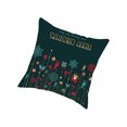 thumbnail image 2 of Inteprter Funda de almohada de decoración navideña para el hogar, funda de cojín de árbol de Papá Noel, adorno de Feliz Navidad, regalo de Navidad Decoración del hogar #8 Inteprter HA000402-08B, 2 of 6