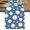 Blue, variant on Yellow Polka Dot Table Runner, Color Point Abstract Art Washable Table Runners for Kitchen Dining Cafe Decor, Dresser Scarf Holiday Decorations 13x36 Inch