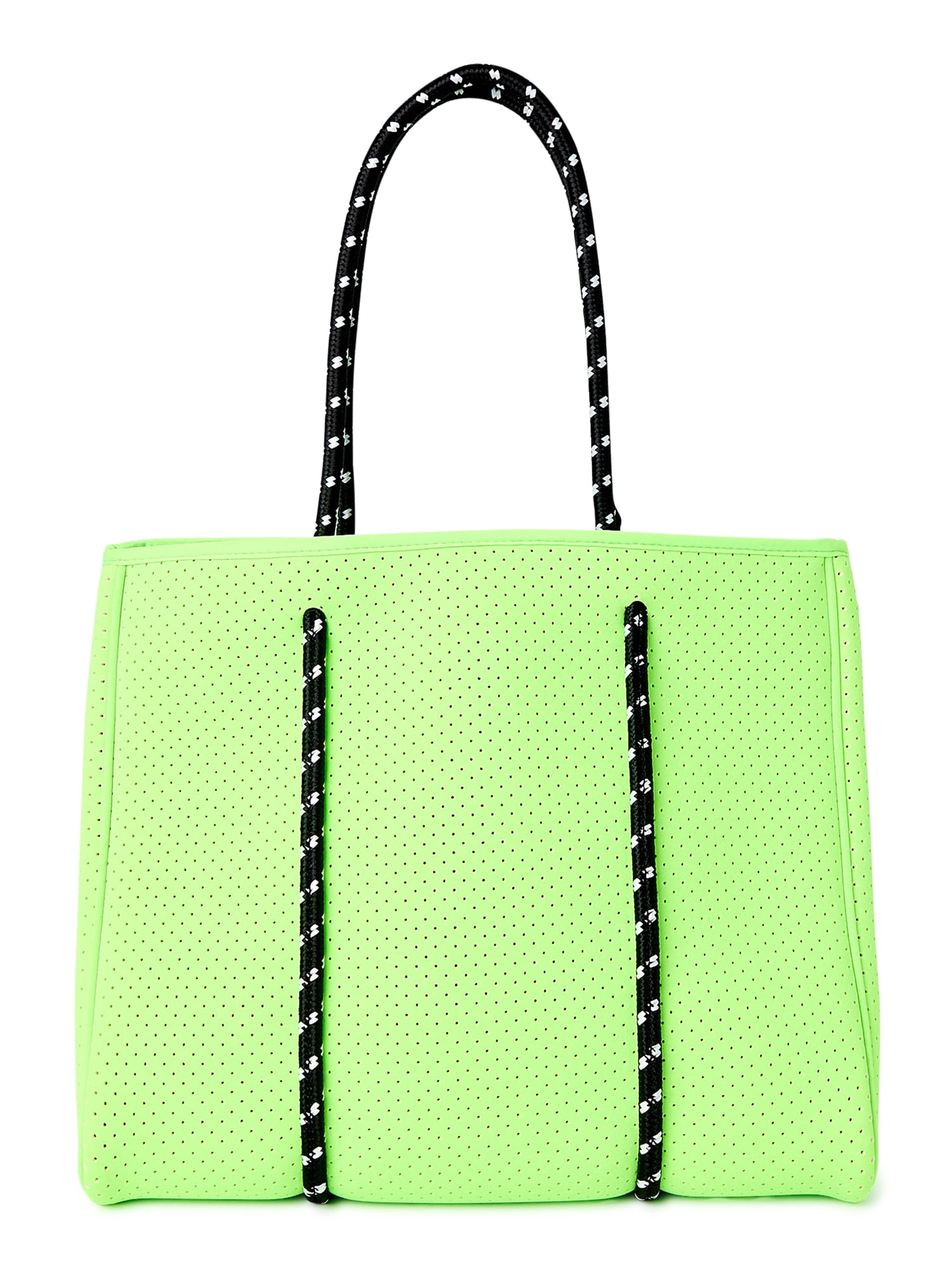 No Boundaries Women’s Neoprene Beach Tote Bag, Mint Sizzle