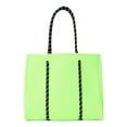 thumbnail image 2 of No Boundaries Women’s Neoprene Beach Tote Bag, Mint Sizzle, 2 of 5