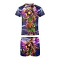 thumbnail image 5 of The Legend of Zelda Boys Two Piece Swimsuit Kids Swimwear Set Short Sleeve Bathing Suit Trunks And Shirt, 5 of 7