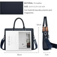 thumbnail image 4 of FSD.WG] Bolso de Negocios Maletín de Cuero Bolso de Negocios Laptop para Hombre, 4 of 10