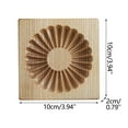 thumbnail image 6 of Wooden Cookie Stamp & Shortbread Mold Set - 3D Embossing Baking Molds for Springerle, Linzer, Maamoul Cookies | DIY Kitchen Tool, 6 of 7
