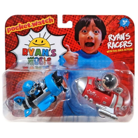 Ryan's World Blue Plane & Red Rocket Racers