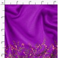 thumbnail image 2 of Soimoi polyester Crepe Fabric Leaves & Berries Panel Printed Craft Fabric by the Yard 42 Inch Wide, 2 of 5