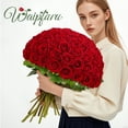 thumbnail image 3 of Flores artificiales Waipfaru Red Roses Real Touch, 50 unidades, 3 of 8