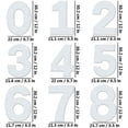thumbnail image 2 of Moldes para pasteles de 0 a 8 JM molde para pasteles con números grandes 12 pulgadas, 2 of 4