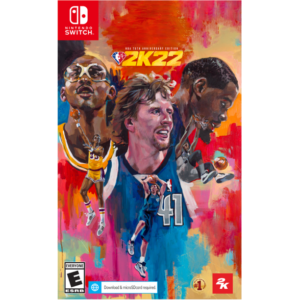 NBA 2K22 75th Anniversary Edition, 2K, Nintendo Switch, [Physical