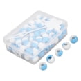 thumbnail image 4 of Cuentas De Pelo Para Niñas, 74 Piezas De Cuentas De Plástico Para Trenzas, Cuentas Decorativas Para El Pelo Con Trenzador De Pelo Ajustable Y Caja De Almacenamiento Para Fiestas, 4 of 7