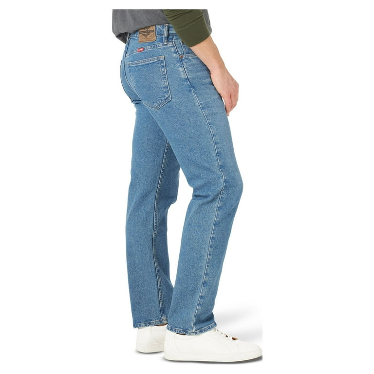 Wrangler Men's and Big Men's Relaxed Fit Jeans with Flex Wrangler Men's and Big Men's Relaxed Fit Jeans with Flex