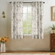 thumbnail image 1 of Cortinas Jinchan de Lino Floral de 160 cm para Sala y Dormitorio, 1 of 9