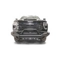 thumbnail image 1 of Fab Fours Bumper CH24-Q6162-1 Black Steel Elite; One Piece Design; Direct Fit; Mounting Hardware Included; With Pre-Runner Guard; Without Winch Mount; With Tow Hooks, 1 of 4