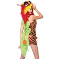 thumbnail image 2 of Leg Avenue Women's 2 Piece Emperial Dragon Costume, Red, Small/Medium, 2 of 6