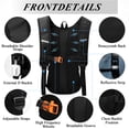 thumbnail image 3 of Eurhowing Hydration Backpack with 2L Water Bladder, Large Capacity Hiking Water Backpack, Insulated Hydration Pack for Cycling Camping Running, Black, 3 of 8