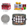 thumbnail image 4 of FORMRS Reusable Lunch Bag for Work School Leakproof Insulated Cooler with Adjustable Shoulder Strap, Abstract Water Lilies Pattern, 4 of 6