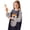 Black1-D, variant on Teen Art Smock Aprons For Painting Long Sleeve Black Smock Pair With A Pocket Art Smocks For Kids 9-12 Years For Child
