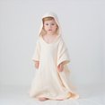 thumbnail image 2 of zuwimk Boys Girls Terry Bathrobe,Cotton Towel Robe ，Hooded Toddler Soft Fuzzy Robe For Kids(Beige,One Size), 2 of 6
