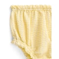 thumbnail image 3 of Wonder Nation Baby Girls Seersucker Romper & Bloomers with Flutter-Sleeve, 2-Piece Set, Sizes 0–24M, 3 of 3