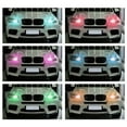 thumbnail image 4 of 4pcs T10 SMD 5050 RGB Colorful Auto Car Lights LED Bulbs Super Bright 16-Color Changing Width Lamp  Side Light With Wireless Remote Control, 4 of 8