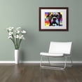 thumbnail image 3 of Trademark Fine Art "Choose Adoption Boxer" Canvas Art by Dean Russo, White Matte, Wood Frame, 3 of 4
