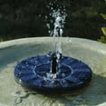 thumbnail image 4 of Solar Outdoor Floating Bird Bath Garden Water Feature With, 4 of 6