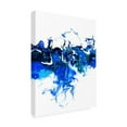 thumbnail image 2 of Trademark Fine Art Alyson Storms Blue Colorful White Wave Canvas Wall Art, 2 of 4