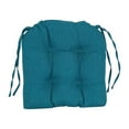 thumbnail image 4 of Blazing Needles 16-inch Premium Olefin Tufted Outdoor Chair Cushions (Set of 2), 4 of 4