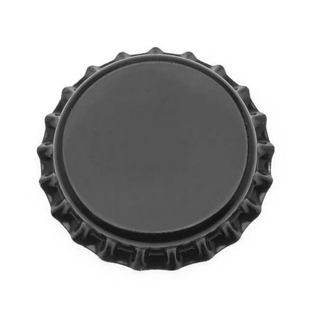 New Black Crown Bottle Caps Craft Scrapbook Jewelry (50)