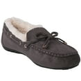 thumbnail image 3 of GLOBALWIN Women's Moccasins Shoes Winter Indoor Outdoor Faux Fur Lined Slippers Grey 9M, 3 of 7