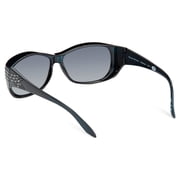 Polar Optics Unisex Rectangle Fits Over Sunglasses Teal