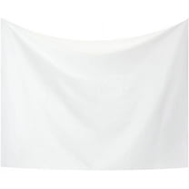 White Tapestry White Cotton Tapestry for Tie Dyeing Wall Hanging Tapestry DIY and Bath Towel Travel Towels Bedroom Living Room Craft Decor (39.37 x 29.72 Inch White)