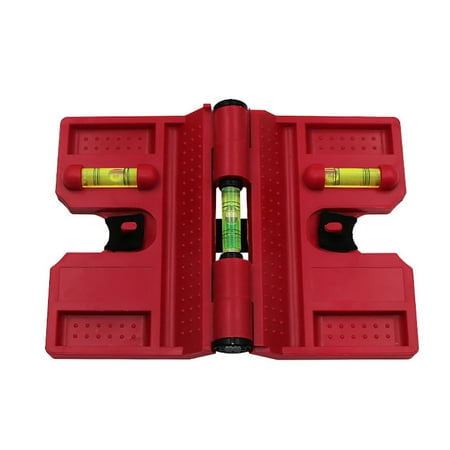 

HANUUAZ Clearance! Magnetic Level Spirit Bubble Level for Pipe Wooden Installation 3ML (A)