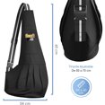 thumbnail image 3 of Mascretta Mochila Transportadora para Perros. Sling Pet para Perros y Gatos para Paseos o Viajes Mascretta  Mochila para Mascotas, 3 of 7