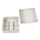 thumbnail image 4 of Caja de conexiones IP66 a prueba de polvo de plástico ABS Caja de conexiones universal para proyectos eléctricos 5,9 x 5,9 x 2,8 PULGADAS (150 Soledad Caja de conexiones impermeable, 4 of 6