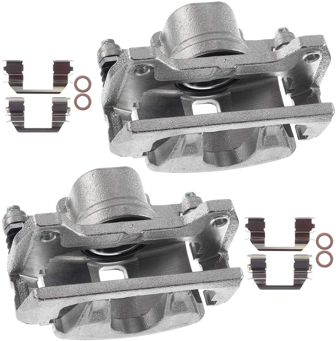 A Premium Brake Caliper Assembly Compatible With Acura Rsx 02 06 Type S Honda Civic S00 00 11 Front Side 2 Pc Set Walmart Com Walmart Com