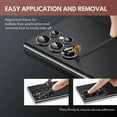 thumbnail image 2 of SUPCASE Camera Lens Protector Designed for Galaxy S23 Ultra, [Scratch-Resistant] [Ultra-Thin] Tempered Glass Camera Lens Screen Protector (RedGlitter), 2 of 7