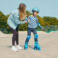 thumbnail image 3 of Roller Derby Boy's Switch 2-in-1 Combo Adjustable Skate Size Medium (13-3) with Protective, 3 of 10