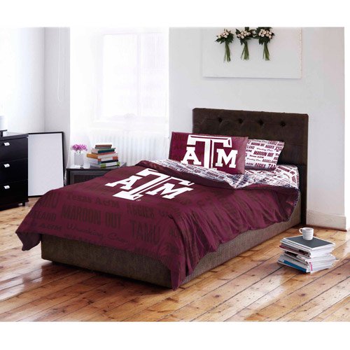 NCAA Texas A&M University Aggies Bed in a Bag Complete Bedding Set