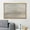 NATURAL, variant on PixonSign Framed Canvas Print Wall Art Pastel Gray Watercolor Sky Landscape Abstract Shapes Illustrations Modern Art Decorative Minimal Relax/Calm for Living Room, Bedroom, Office - 16"x24" Natural